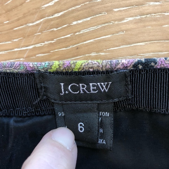 EUC J Crew size 6 paisley pencil skirt - Picture 3 of 4